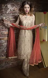 beige-formal-shirt-bell-bottom-with-coral-pink-dupatta