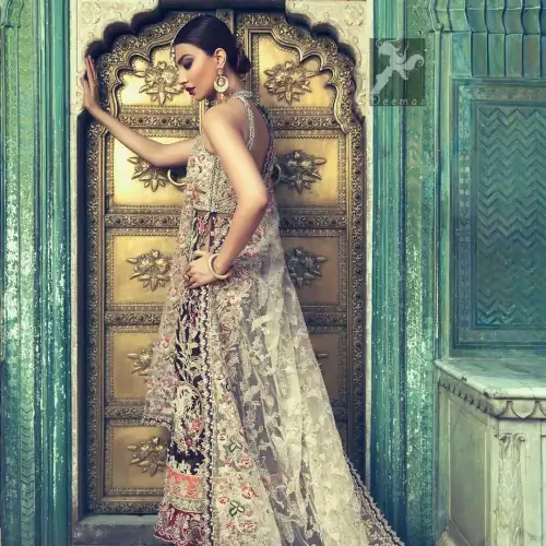 Green Mist Dupatta Body Steel Gray Shirt