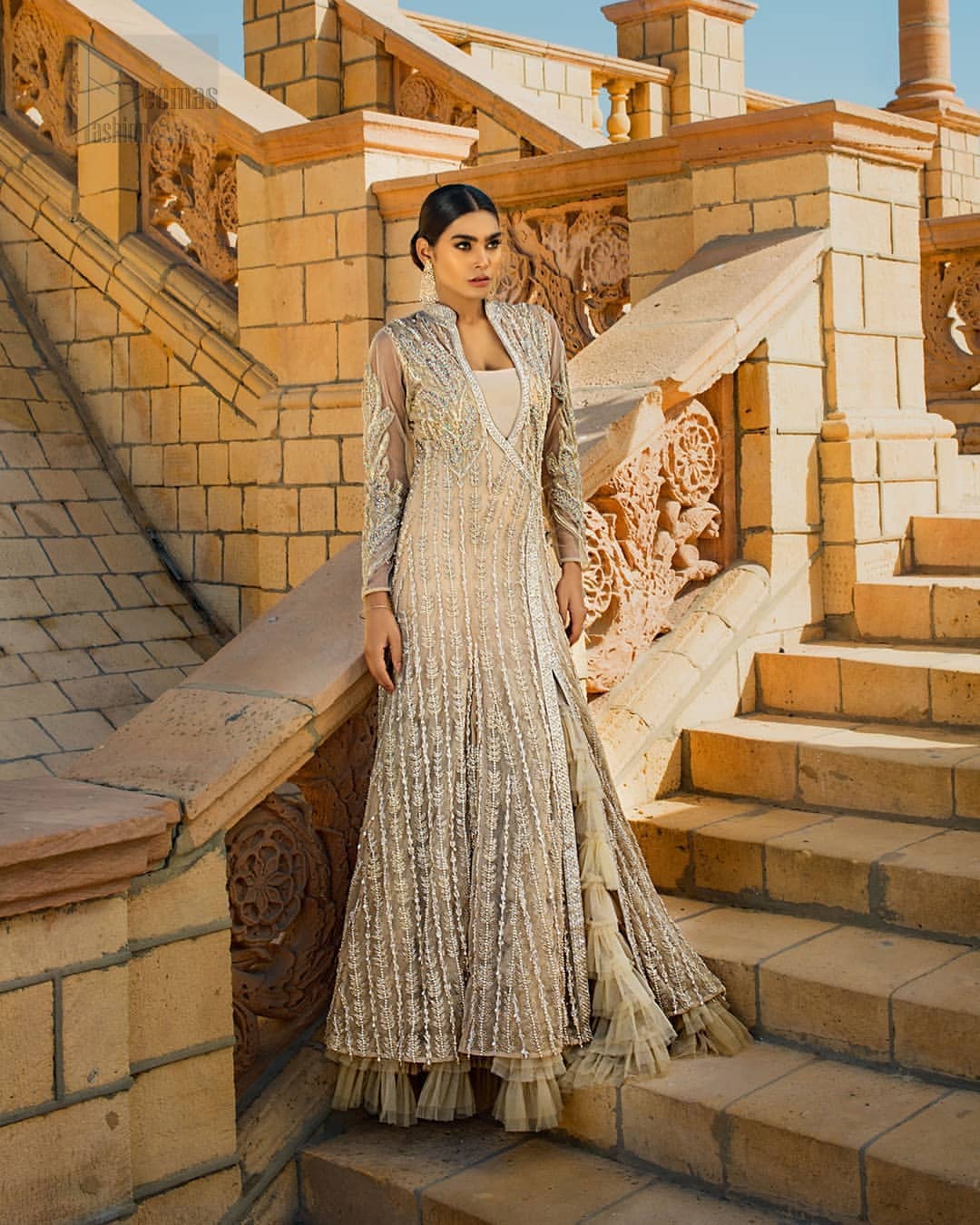 angrakha style maxi