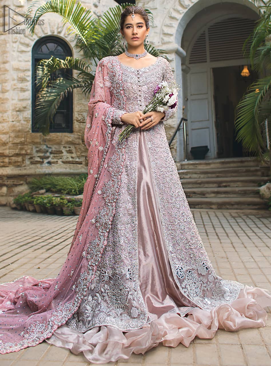 Intricate details, flamboyant silhouettes, and mastery of colour are what make this dress stand out from the rest.