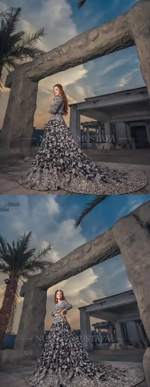 Crafted with love. This outfit is classically designed to make your memorable day beautiful as it should be. Unique craftsmanship