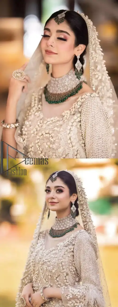 Nothing shines out more than a bride in her most natural state. For the Love of Ivory, this outfit was