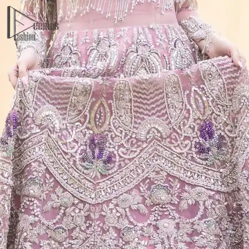 If you want to go high on the fashion charts then just go with this pink outfit of Deemas Fashion.