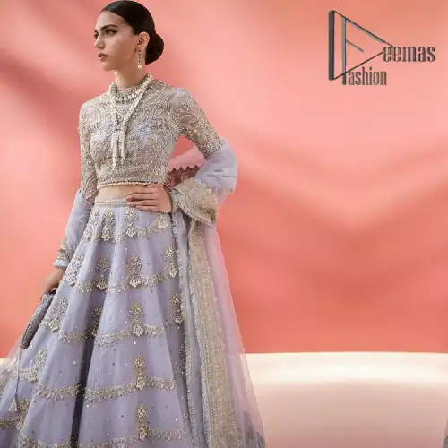 Love when our brides can completely be lost in the moment with their dresses. DeemasFashion presents a lilac article which