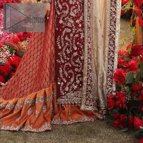 She's headstrong and rebellious, determined to divert the pacts of tradition on her Big day. Presenting a Red long shirt