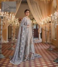 Rose Gold Back Train Maxi – Sharara Dupatta - Image 5