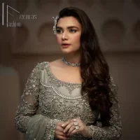 Silver Back Train Flare Maxi – Dupatta - Image 16