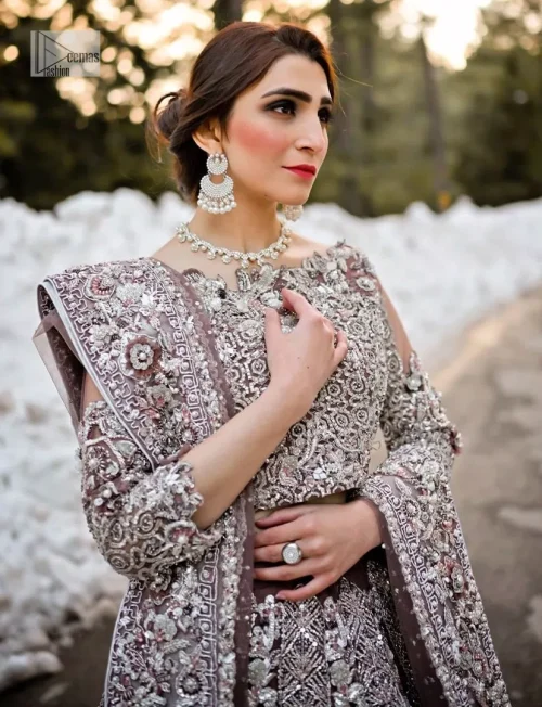 Our Walima outfit is the perfect choice for those seeking a blend of tradition and contemporary style, making you the