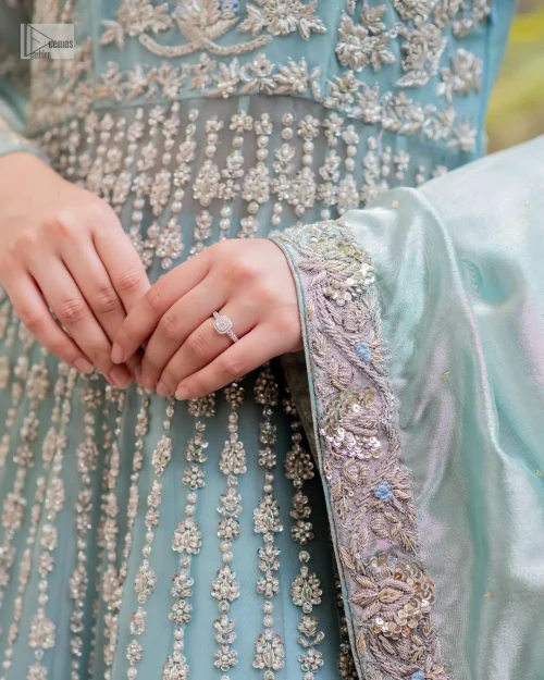 The flowing maxi and lehenga both provide comfort and style, ensuring you radiate confidence on your special day.