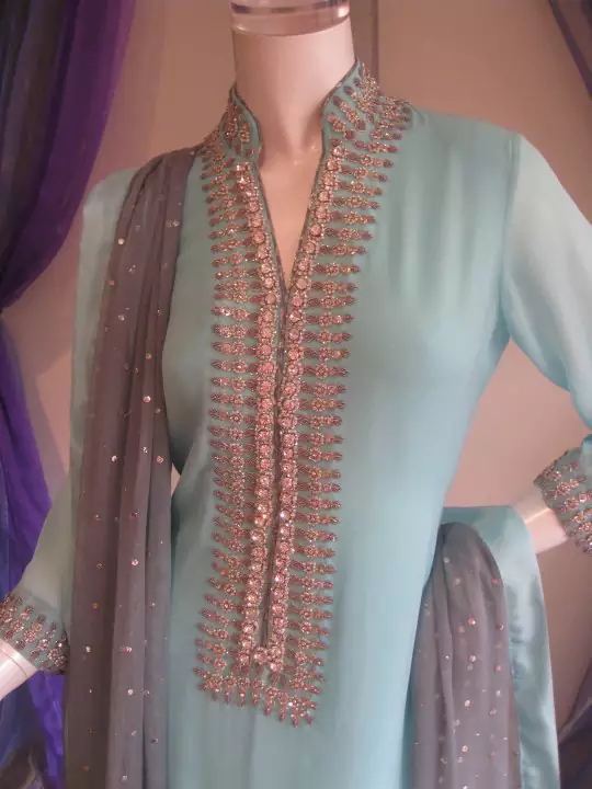 Pakistani Casual Fashion - Light Blue Dress