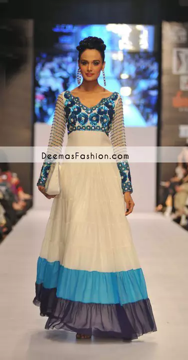 Pakistani Latest Fashion-Off-Whitepishwassdsd