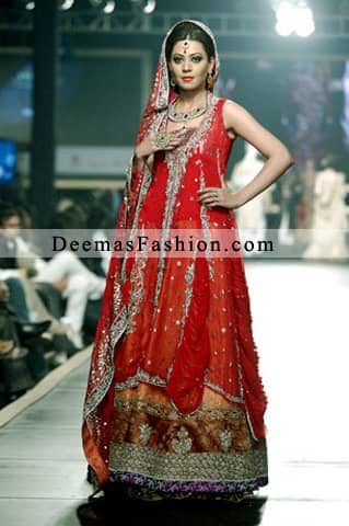 first day bridal dresses in pakistani