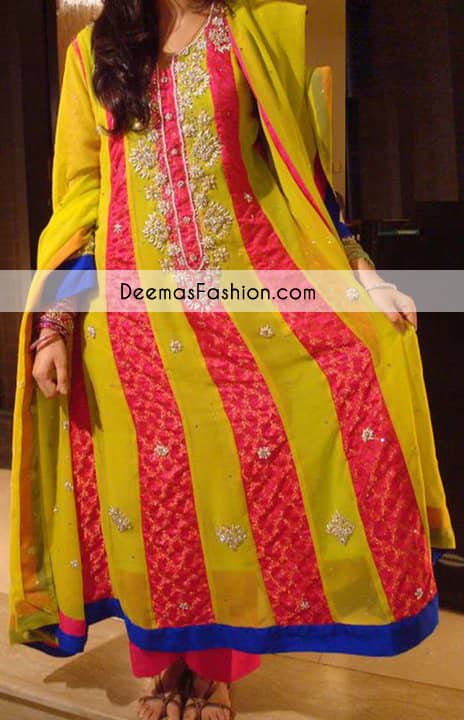 panel anarkali dress